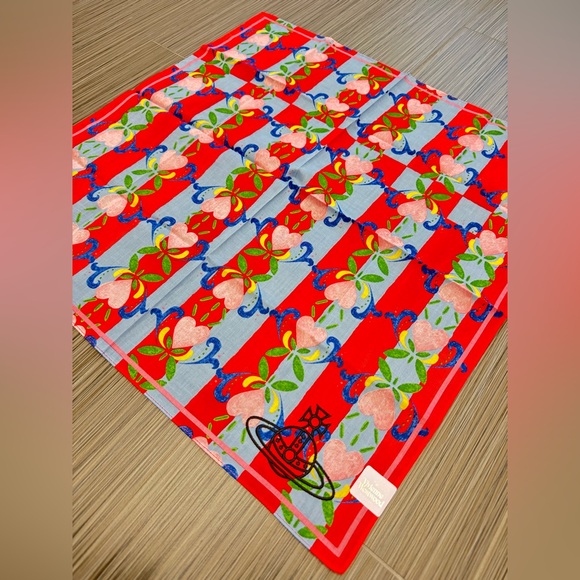 Vivienne Westwood scarf handkerchief bandana multi-purpose Japan Exclusive - Picture 6 of 9